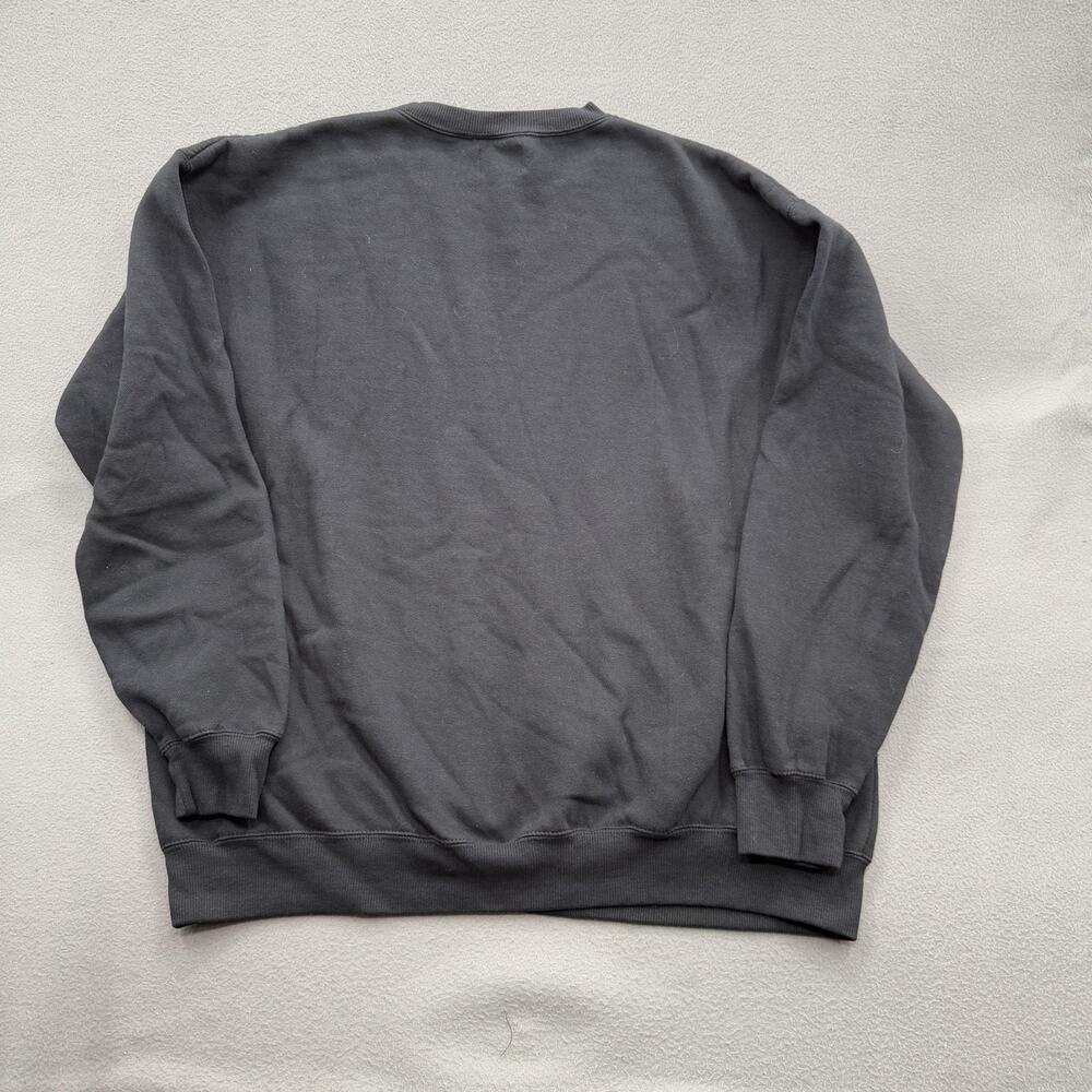 Show Me Your Mumu Sweatshirt Womens Medium Black Pullover‎ Graphic Flower Quotes - Picture 2 of 7